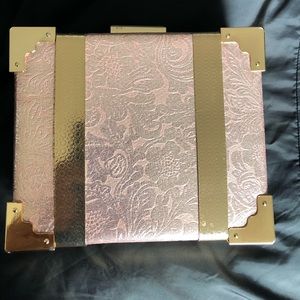 Pink And Gold Clutch